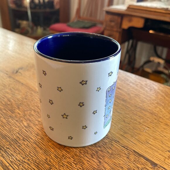Vintage Dayspring Sheep and Shooting Star Scripture Themed Coffee Cup Mug - Picture 2 of 5